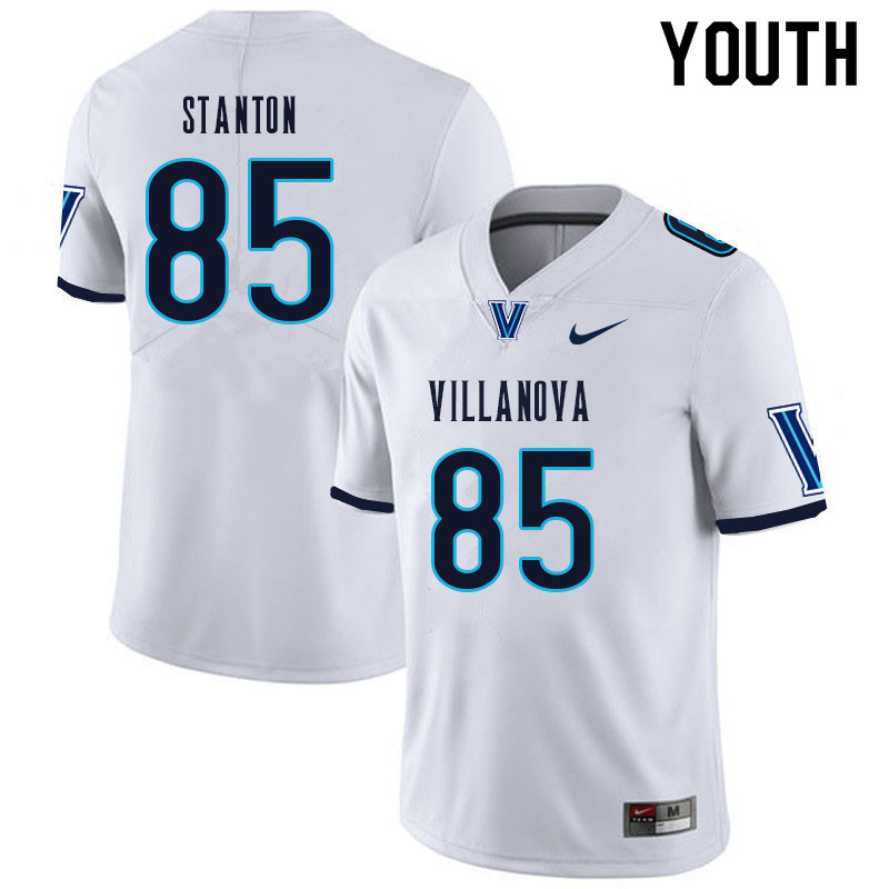 Youth #85 Jack Stanton Villanova Wildcats College Football Jerseys Sale-White - Click Image to Close